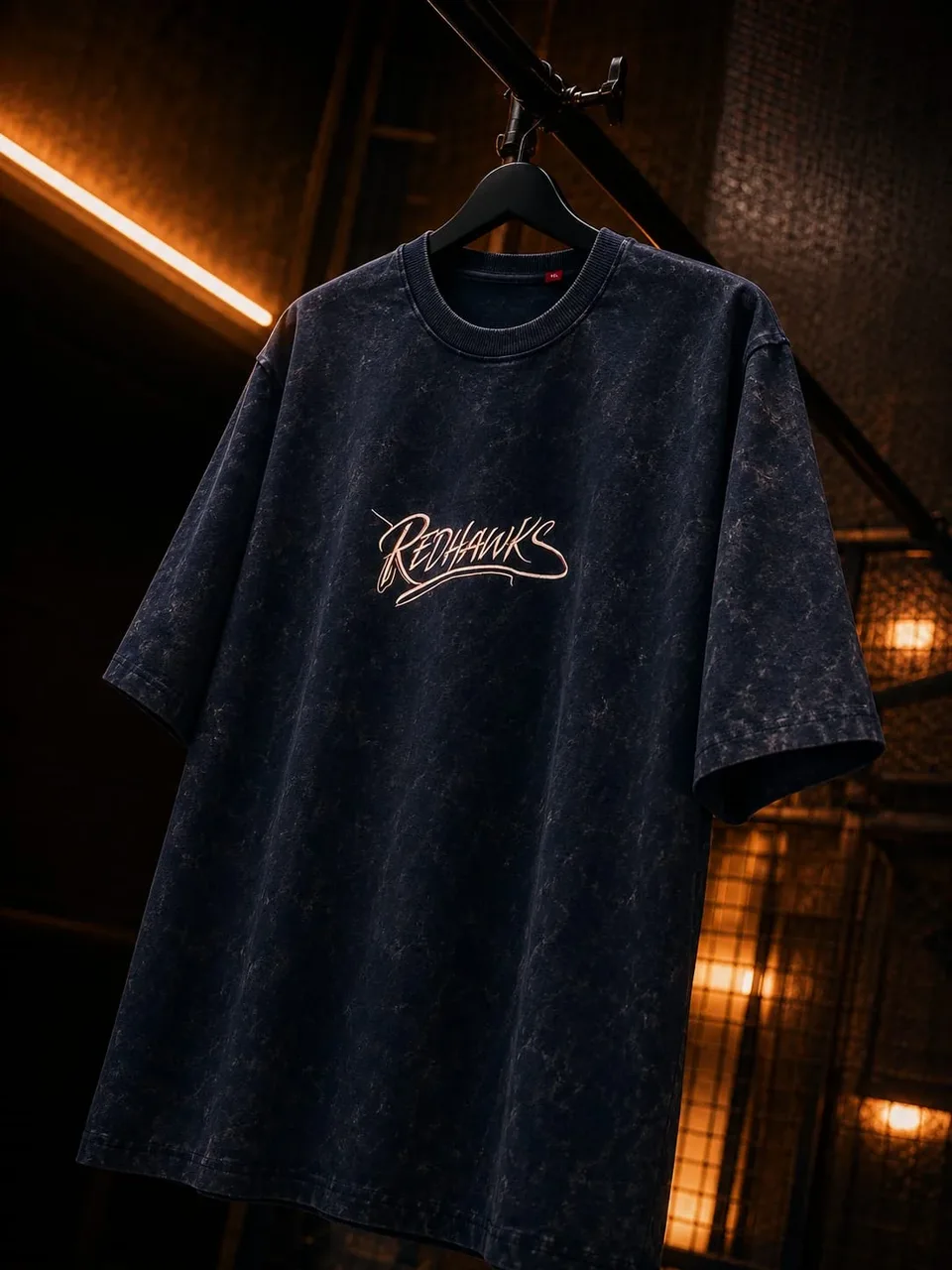 Acid Wash Oversized Tee