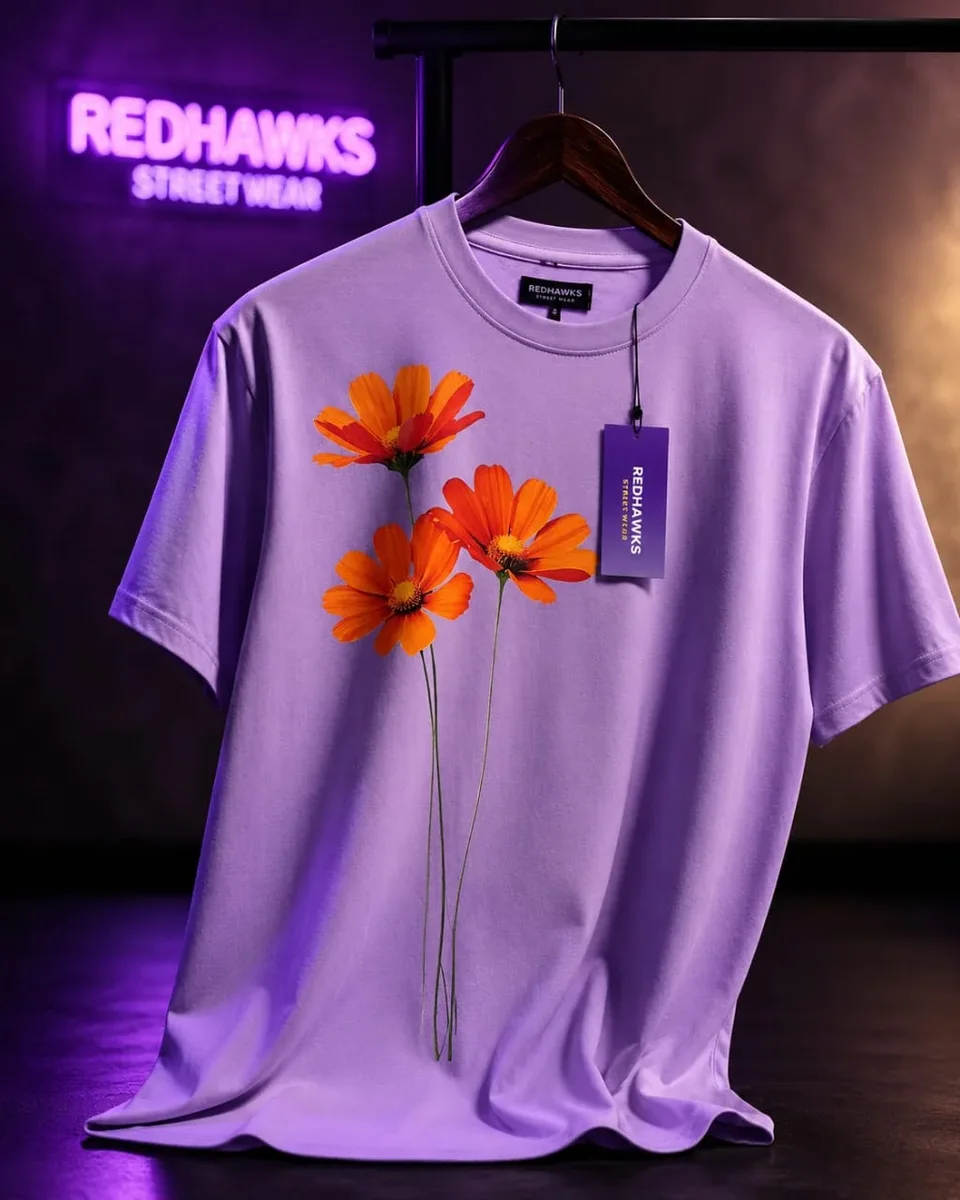 Bloom Line Lavender Tee